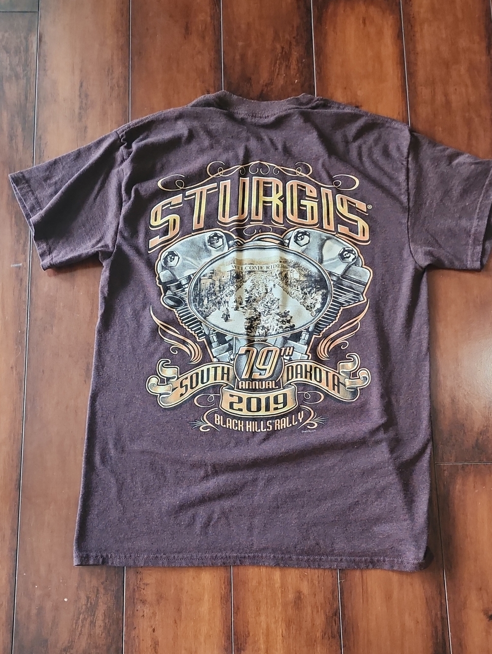 2019 Short Sleeve Graphic Tee - Brown